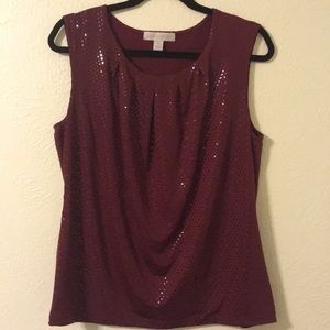 Maroon Sparkling Shell